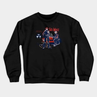 Ski Whiz snow mobiles by Massey Ferguson Crewneck Sweatshirt